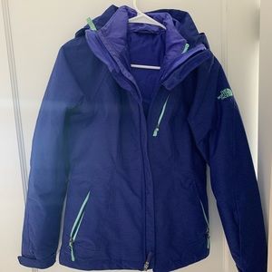 The North Face jacket 2 in 1
